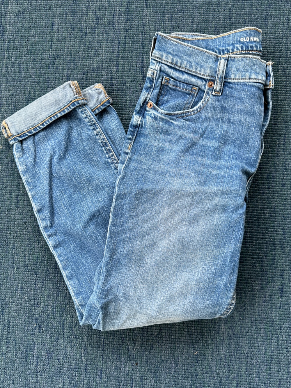 Old Navy cuffed Women’s Mid Rise size 0 Light regular Blue soft